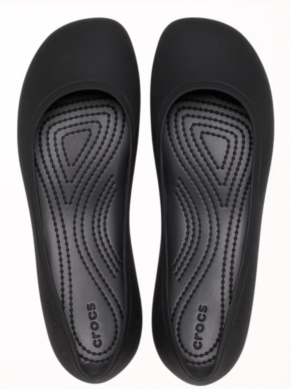 CROCS Brooklyn Flats Black Size 10